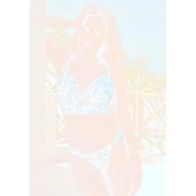 Женский топ-бикини SWIMSUITS FOR ALL, синий