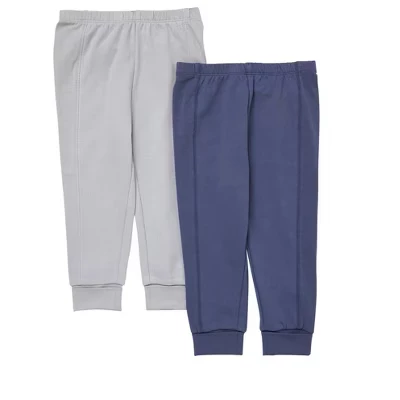 Детские французские махровые джоггеры Pure Comfort, органический хлопок, для мальчиков и девочек, 2 упаковки