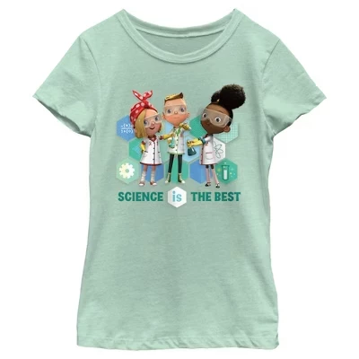 Футболка Girl's Together мятного цвета