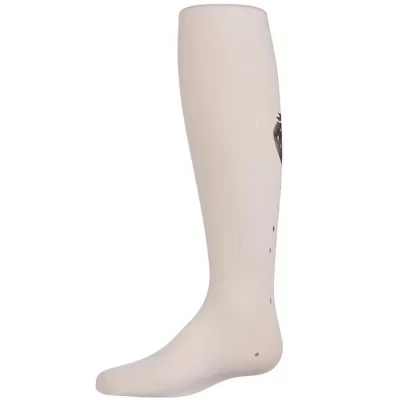 Колготки для девочек MeMoi Strawberry Feet, белые
