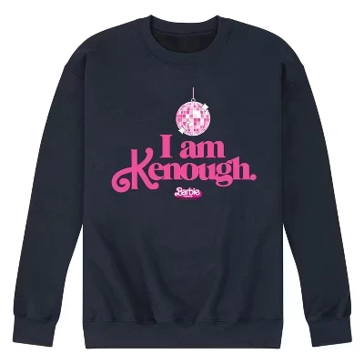 Мужской свитшот Barbie I Am Kenough Disco Ball, синий