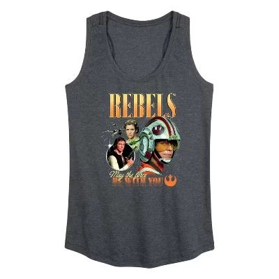 Женская бутлегерская футболка Rebels с графическим принтом 