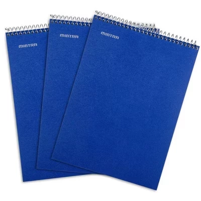 Спиральный блокнот Mintra Top Bound, синий