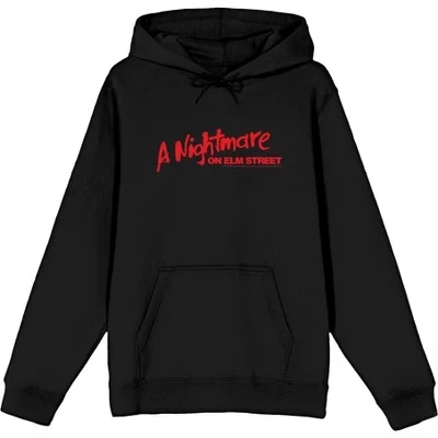 Худи A Nightmare On Elm Street, черное