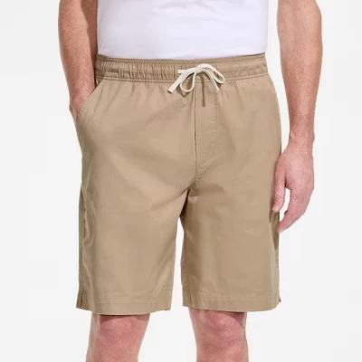 Мужские шорты Pull On Deck длиной 9 дюймов desert tan