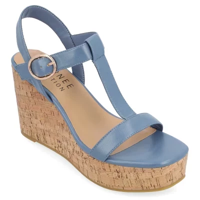 Женские босоножки Journee Collection Matildaa, синие