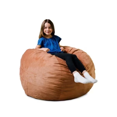 Кресло-мешок Bean Bag со съемным чехлом, наполнителем из пенопласта, различных размеров и тканей, бронза всех возрастов