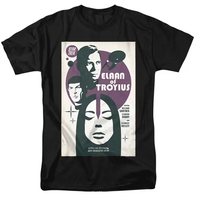 Мужская футболка Star Trek TOS, серия 68, черная