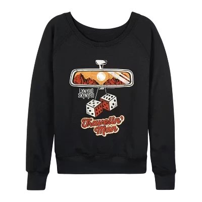 Женский лонгслив Lynyrd Skynyrd Travelin' Man, черный
