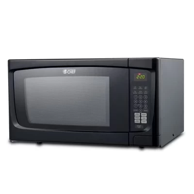 Настольная микроволновая печь Commercial CHEF 45 л 1000 Вт, черная