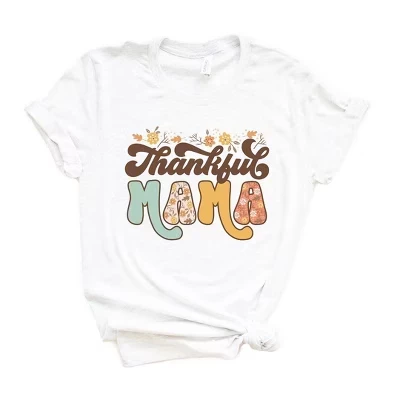 Женская футболка Simply Sage Market Thankful Mama, белая