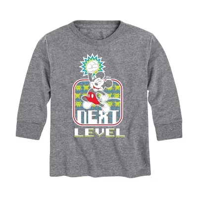 Футболка Next Level с длинным рукавом и графическим рисунком athletic heather