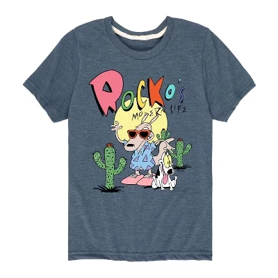 Футболка для мальчиков Rocko Desert, синяя