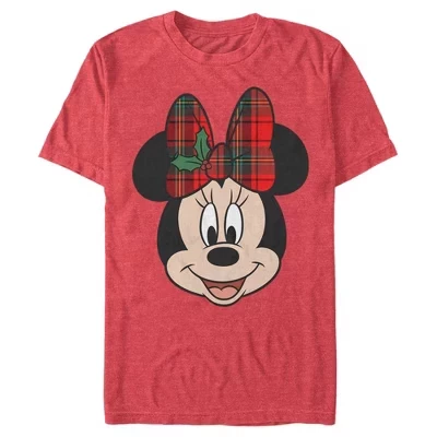 Мужская футболка Mickey Mouse «Минни», красная