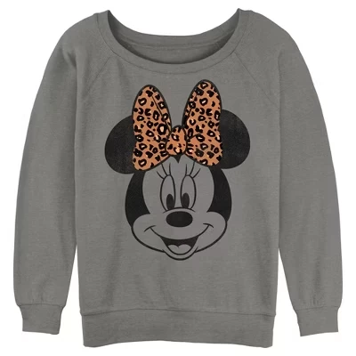 Женский свитшот Mickey & Friends, Минни, серый
