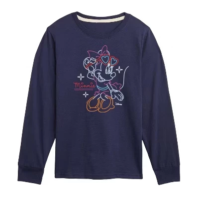 Лонгслив для мальчиков Disney Minnie Mouse, синий