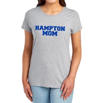 Женская футболка NCAA Hampton Mom, меланжевая