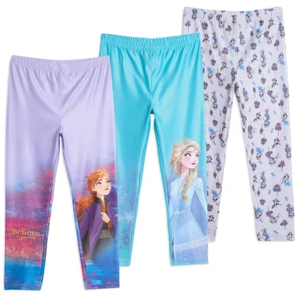 Легинсы Disney «Холодное сердце», 3 шт., 10–12 лет