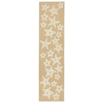 Ковер Lush Decor Capri Starfish, нейтральный