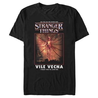 Мужская футболка Vile Vecna Увидимся на другой стороне, черная