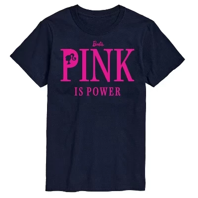 Мужская футболка с коротким рукавом Pink is Power и графическим принтом - - Pink - это сила