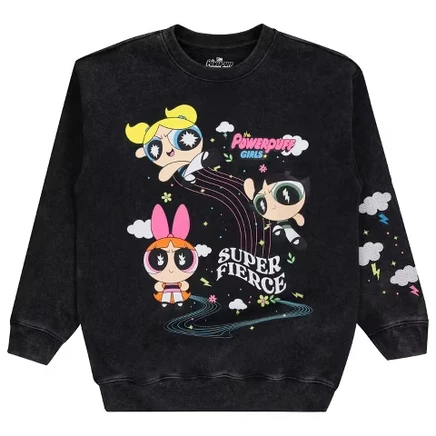 Толстовка для девочек The Powerpuff Girls с принтом