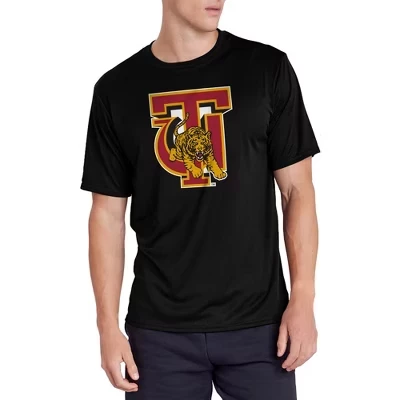 Мужская спортивная футболка Tuskegee University, чёрная