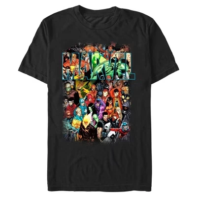 Мужская футболка Comic Group Shot черного цвета