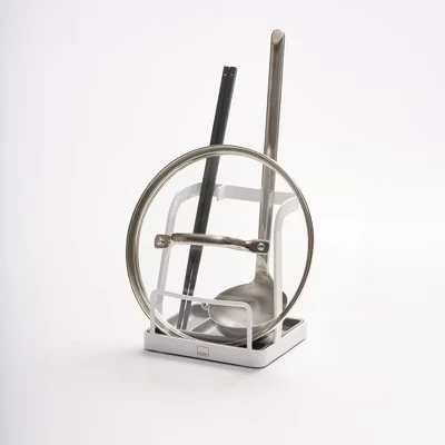 Подставка для крышек и половников YAMAZAKI home, белая