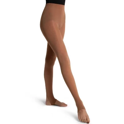 Женские колготки Capezio Ultra Soft на штрипках, бежевые