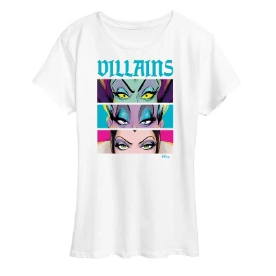 Женская футболка Disney Villains «Maleficent Ursula», белая