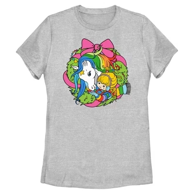 Женская футболка Starlite и Brite Wreath athletic heather