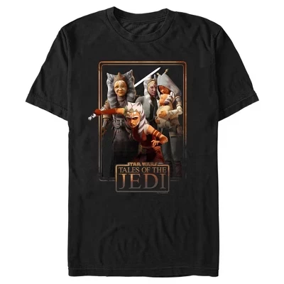 Мужская футболка Star Wars Тогрута, чёрная