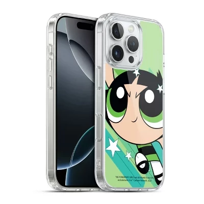 Мягкий гелевый чехол Powerpuff Girls Graphics для Apple iPhone 16 Pro и MagSafe buttercup