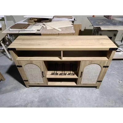 Винный шкаф SunnyFurn из МДФ, желтый