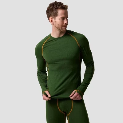 Мужское термобелье Backcountry Cedars Merino, зеленое