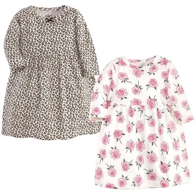 Платья Hudson Baby с длинными рукавами 2pk rosy wildcat
