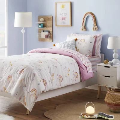 Детский комплект с одеялом Pillowfort Unicorn, хлопок