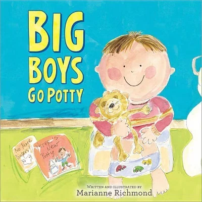 Книга для малышей Big Boys Go Potty — Marianne Richmond