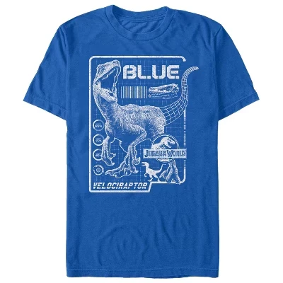 Мужская : Футболка Fallen Kingdom Blue Details синего цвета