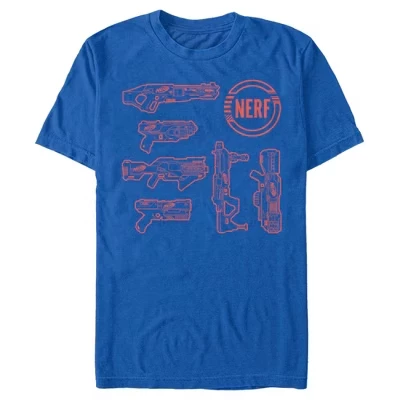 Мужская футболка с изображением любимого бластера Nerf Favorite Blaster