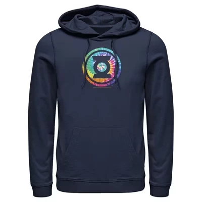 Мужская толстовка с капюшоном и логотипом Tie Dye Pull Over