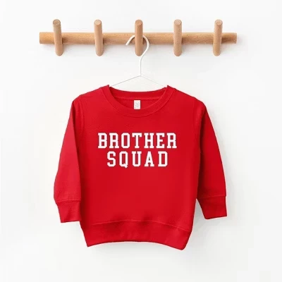 Свитшот для мальчиков Juniper Shop Brother Squad, красный
