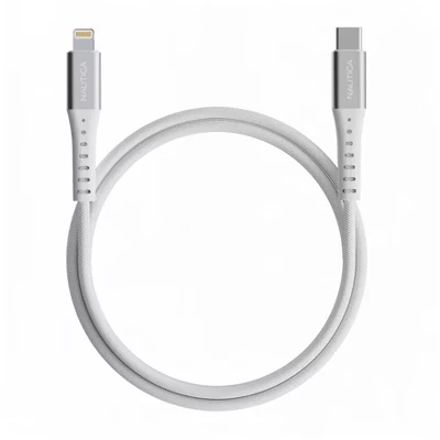 Кабель Nautica CB305 USB-C—Lightning MFi, белый
