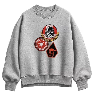 Женская толстовка Imperial Pilot Oversize из флиса athletic heather