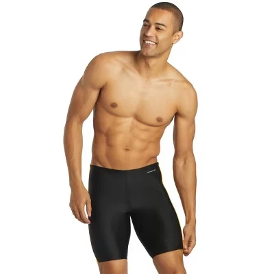 Купальник Swim Jammer с пайетками (22-40) черный/зеленый