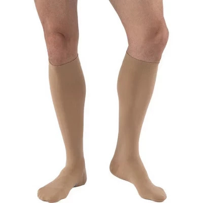 Унисекс компрессионные гольфы Jobst Relief 20–30 мм рт. ст., бежевые