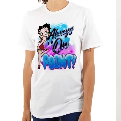 Женская футболка Betty Boop On Point, серая