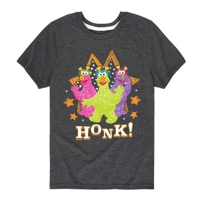 Футболка Scribble Honkers с коротким рукавом и графическим рисунком heather charcoal