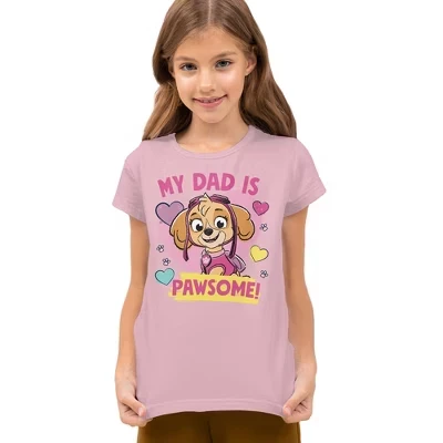 Футболка для мальчиков от Paw Patrol Skye Pawsome Dad розового цвета
